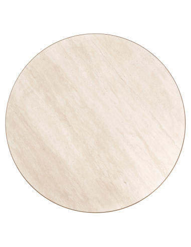 Tivoli 130Ø witte ronde eettafel