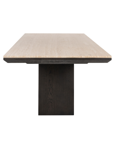 Travertine CLAREMONT 230 dining table