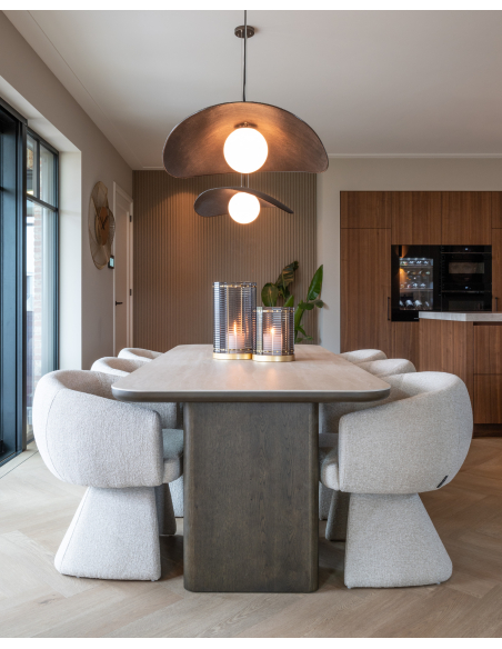 Biscotti Quirio swivel dining room chair