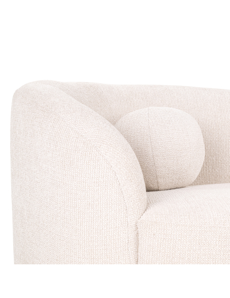 Emma Meridian Cream Sofa