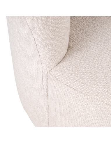 Emma Meridian Creme Sofa