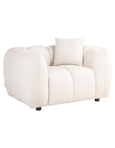 Jezebel Cream Fancy Lounge Fauteuil