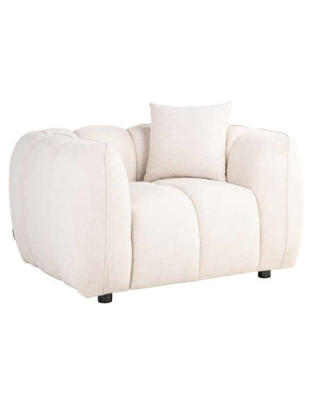 Jezebel Cream Fancy Lounge Fauteuil