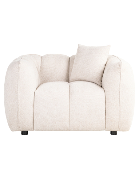 Jezebel Cream Fancy Lounge Fauteuil