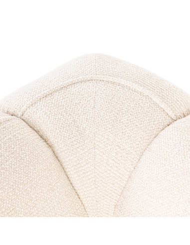 Fauteuil lounge Jezebel cream fancy