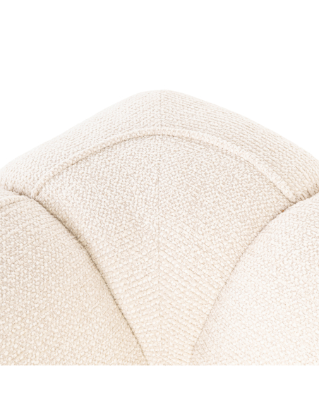 Fauteuil lounge Jezebel cream fancy