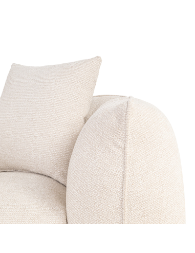 Fauteuil lounge Jezebel cream fancy