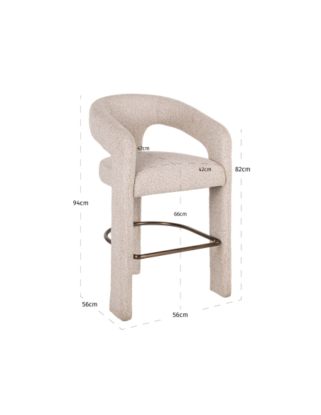 Biscotti Counter Stool Beautiful