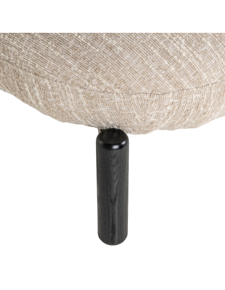 Poltrona Beige Angora Ornella Poltrona