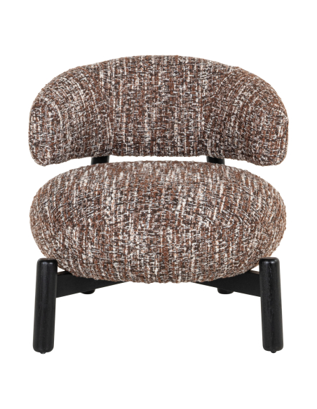Poltrona Lounge Brown-Hazelnut Ornella