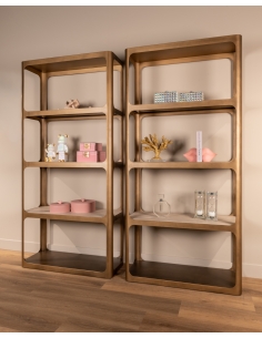 Claridge display cabinet antique gold 2