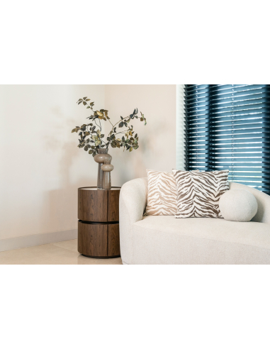 Emma Meridian Creme Sofa