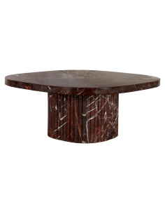 Mesa de centro de la orquídea BourGognes