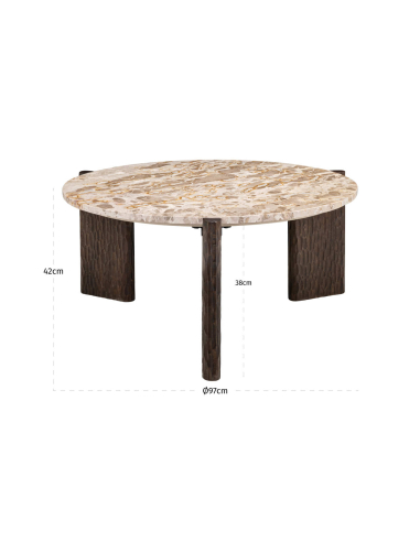Kato Mineral Couchtisch