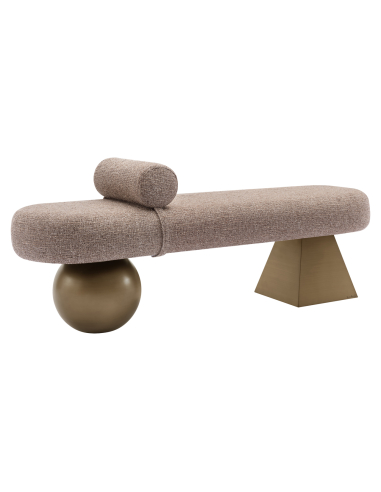 Banc tweed marron Alexander Jones GENEVA