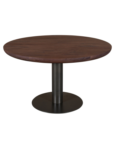 Spicy Brown Dining Table Baldwin 130Ø