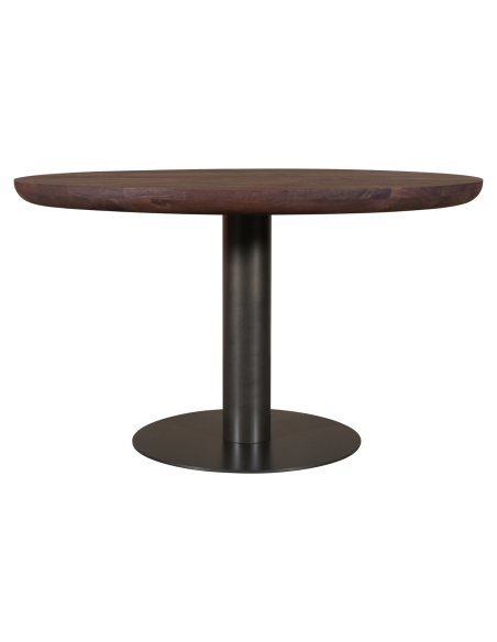 Spicy Brown Dining Table Baldwin 130Ø