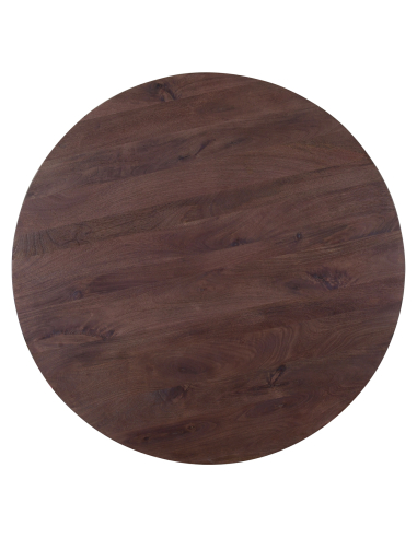 Spicy Brown Dining Table Baldwin 130Ø