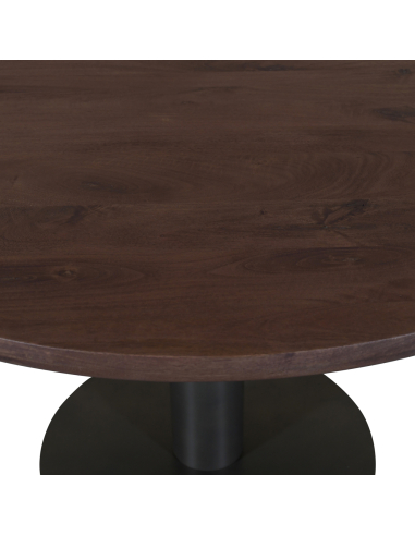 Spicy Brown Dining Table Baldwin 130Ø