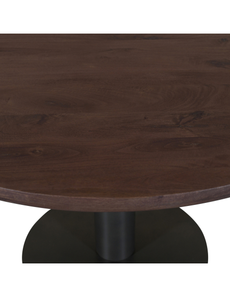 Spicy Brown Dining Table Baldwin 130Ø