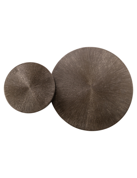 Lindo Bronze salontafel (set van 2)