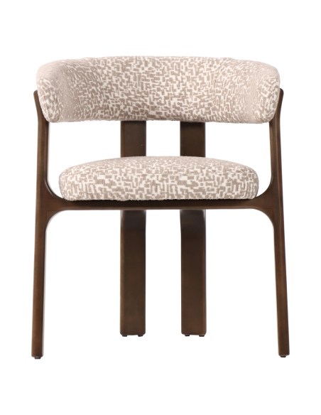 Silla de comedor natural Geo Contigo