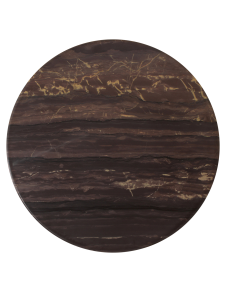 Mesa de café de Borgoña Menton (conjunto de 2)