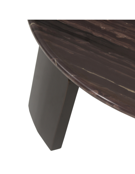 Mesa de café de Borgoña Menton (conjunto de 2)