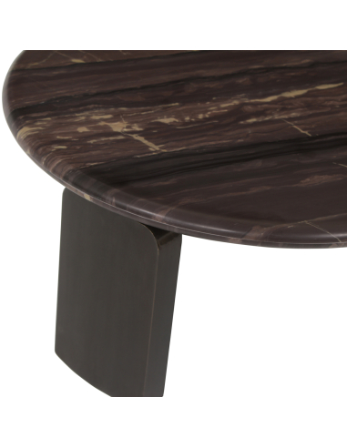 Menton da mesa de café de Borgonha (conjunto de 2)