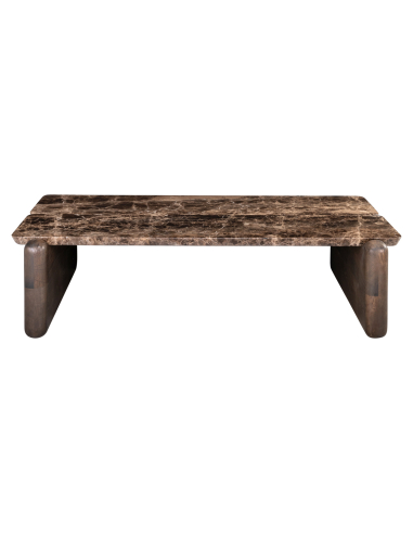 Lagrasse dunkelbrauner Couchtisch