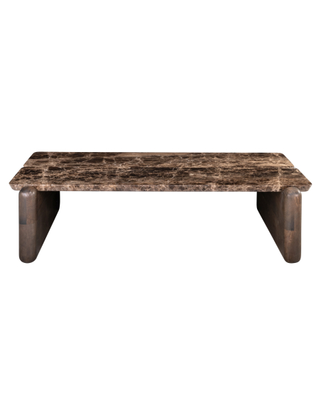 Lagrasse dunkelbrauner Couchtisch