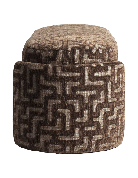 Brown Bench Labyrinth with Cupid Storage