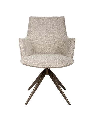 Dakota Natural Swivel Eetkamerstoel