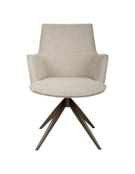Silla de comedor giratorio natural Dakota