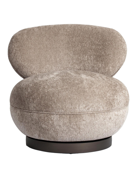 Silla de salón rotativo arena chic jace