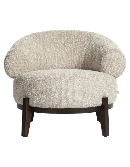 Poltrona natural de lounge natural Montana