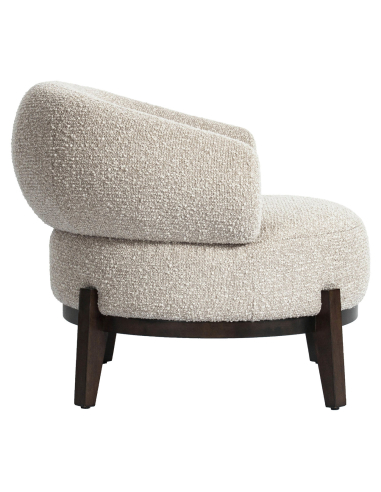 Fauteuil lounge chic naturel MONTANA