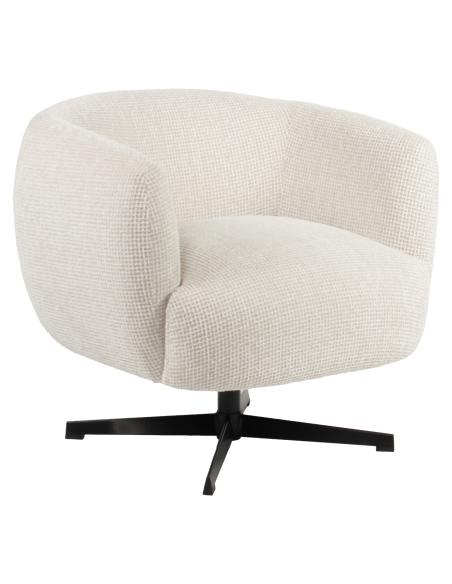 Sillón Rotary Sillón Beige Plaza de malla Estelle