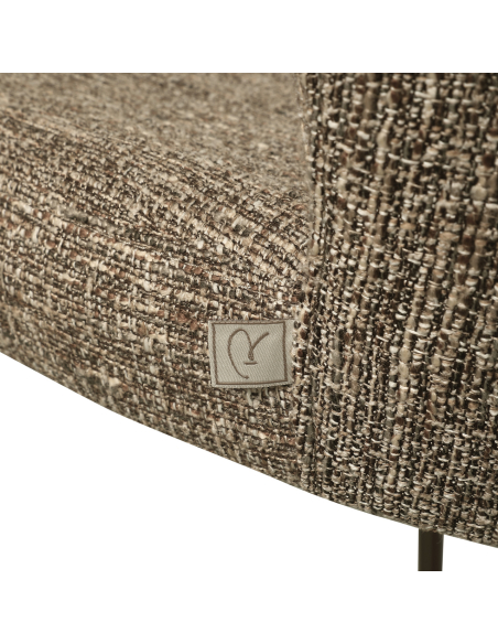 Tweed Tecido Tweed Tecido Banquinho Brown Oduby