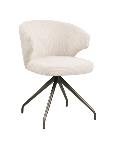 Milly Biscotti Swivel dining room chair