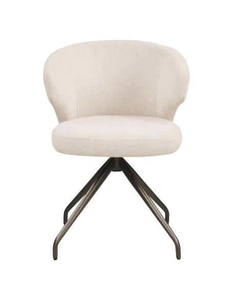 Silla de comedor giratorio de Milly Biscotti
