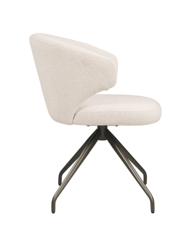 Milly Biscotti Swivel dining room chair