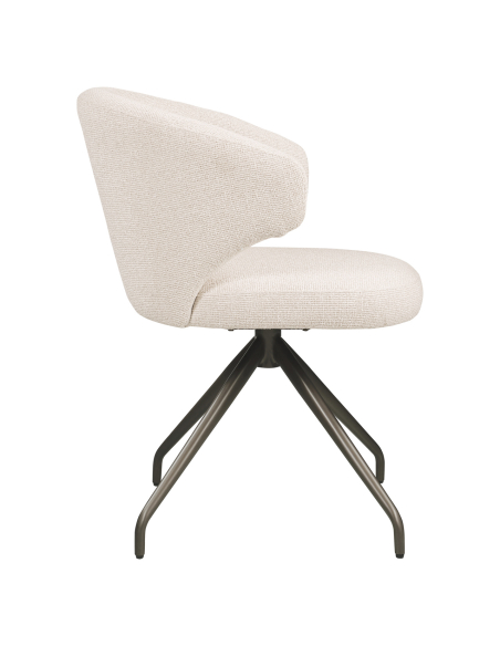 Milly Biscotti Swivel Eetkamerstoel