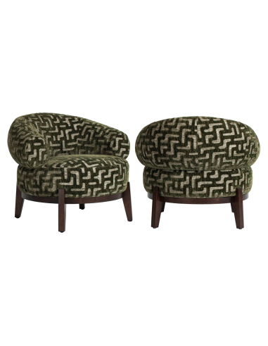 Lounge weefsel Labyrint stof Stof Stof Mountana - Richmond Interiors