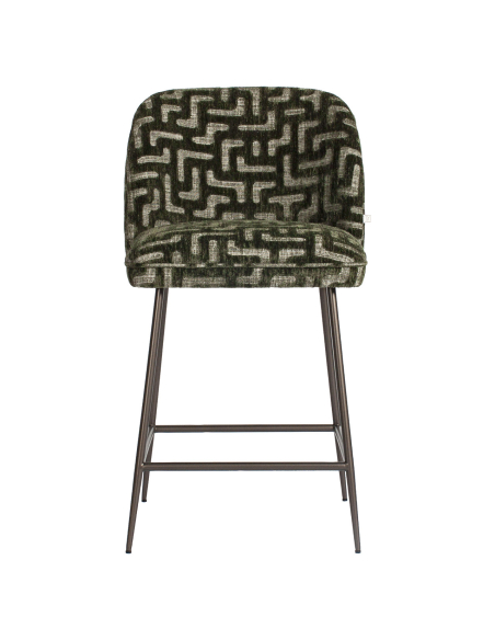 Stoff Stoff Counter Hocker Labyrinth-Pinzner