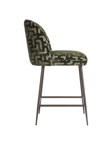 Fabric Fabric Counter Stool Labyrinth Pullitzer
