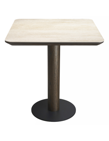 Ceramic Bistro Table Travertine Ritz Effect - Richmond Interiors