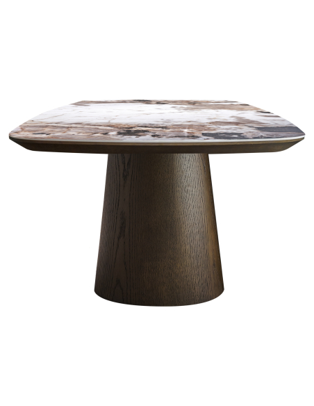 Ceramic Dining Table Travertine 200cm Langford - Richmond Interiors