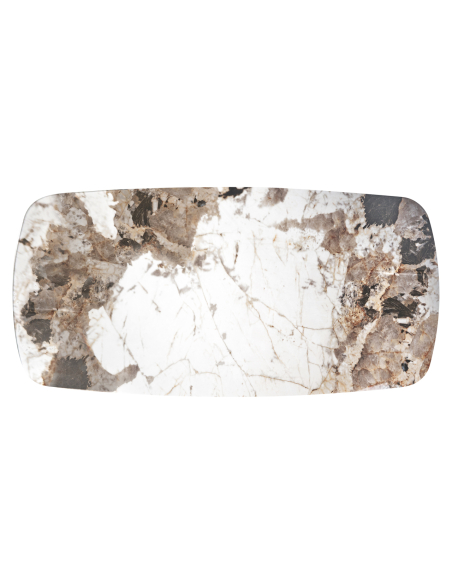 Ceramic Dining Table Travertine 200cm Langford - Richmond Interiors