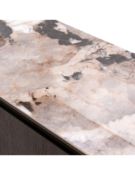 Ceramic Buffet Travertine Effect 3 Deuren Langford - Richmond Interiors